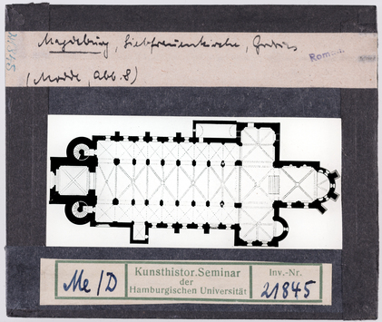 Vorschaubild Magdeburg: Liebfrauenkirche, Grundriss 